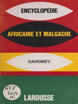 cover image of Encyclopédie africaine et malgache